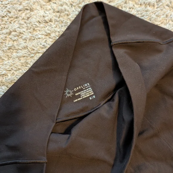 OFFLINE By Aerie Real Me XTRA High Waisted Trouser M Short - Picture 4 of 5